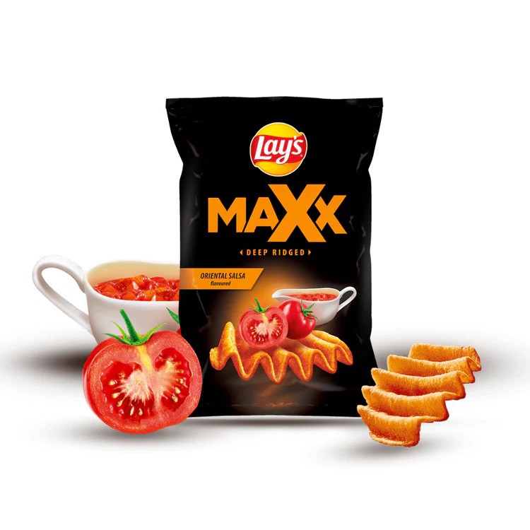 Lays Chipsy Max Oriental Salsa 130G