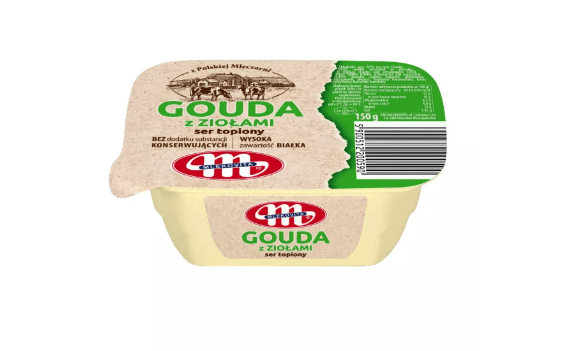 SEREK TOPIONY DO SMAROWANIA GOUDA Z ZIOLAMI 150G MLEKOVITA