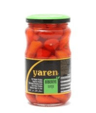 Yaren Syltede Dverg Pepper Red (Biberiye Tursu) 720ml