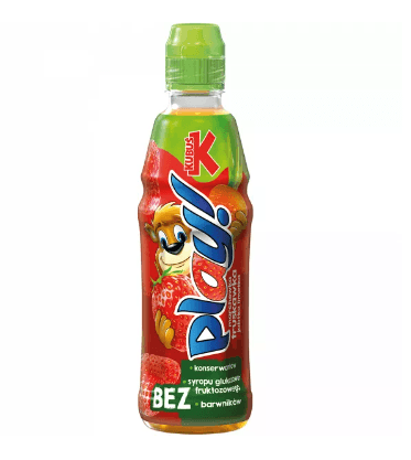 KUBUS PLAY DRINK CARROT STRAWBERRY LIME 400ML MASPEX PET