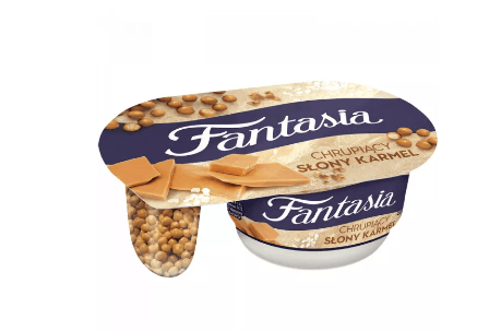 Danone Fantasia Yoghurt  Crispy Salted Caramel 99g