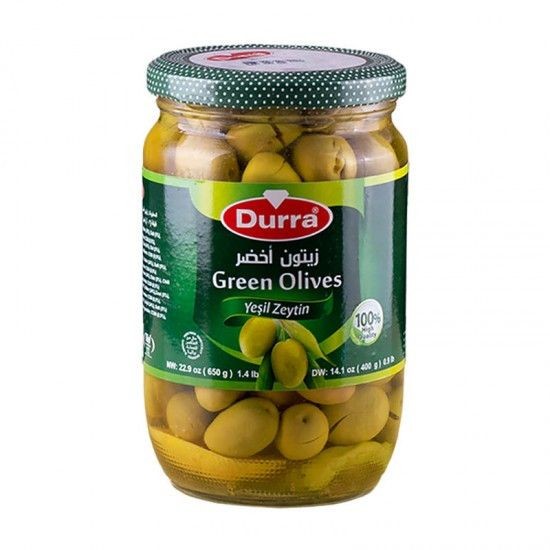  Durra Green Olives HALABI 650gr