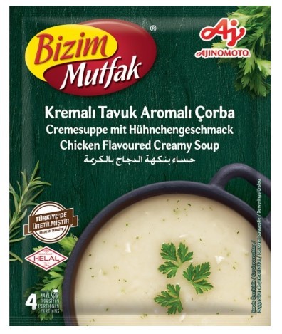 BIZIM MUTFAK SUPPE KREMET KYLLING 62 GR