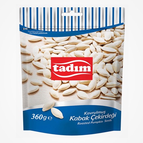 Tadım Ristede Og Saltede Gresskarfrø 360 Gr