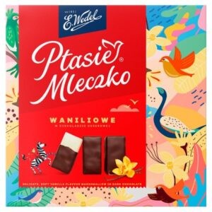  Wedel smågodt Ptasie mleczko med vaniljesmak 340 g - Polen -