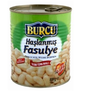 BURCU HVITE BØNNER I BOKS 800 GR