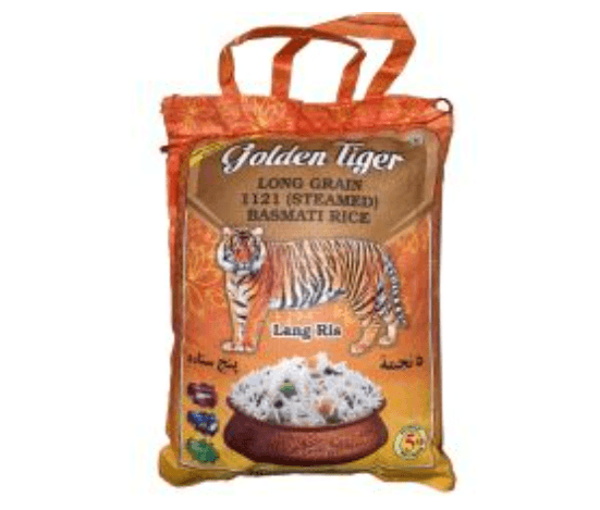 Golden Tiger Indisk Basmati Ris 5kg