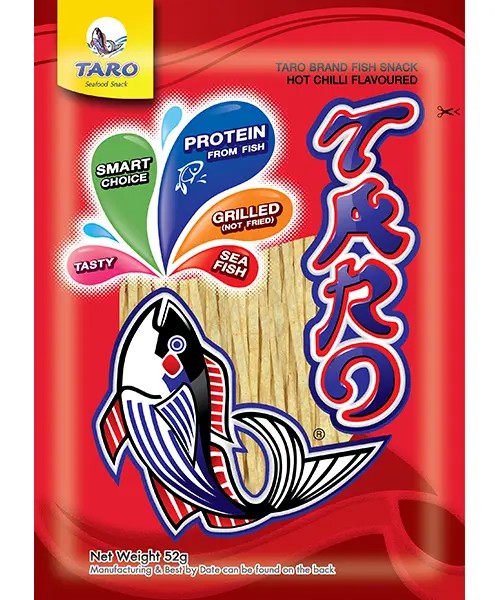 ARO Fish snack HOT CHILI flavour 52g