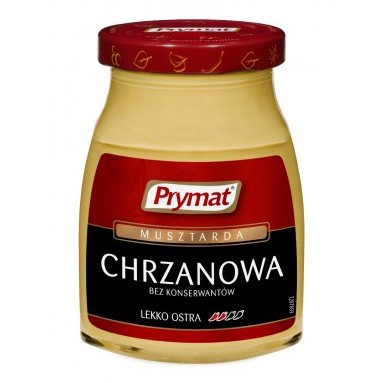 Prymat Musztarda Chrzanowa - Sennep 9*185g stk