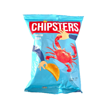 Potetgull med krabbe smak CHIPSTER'S 60g