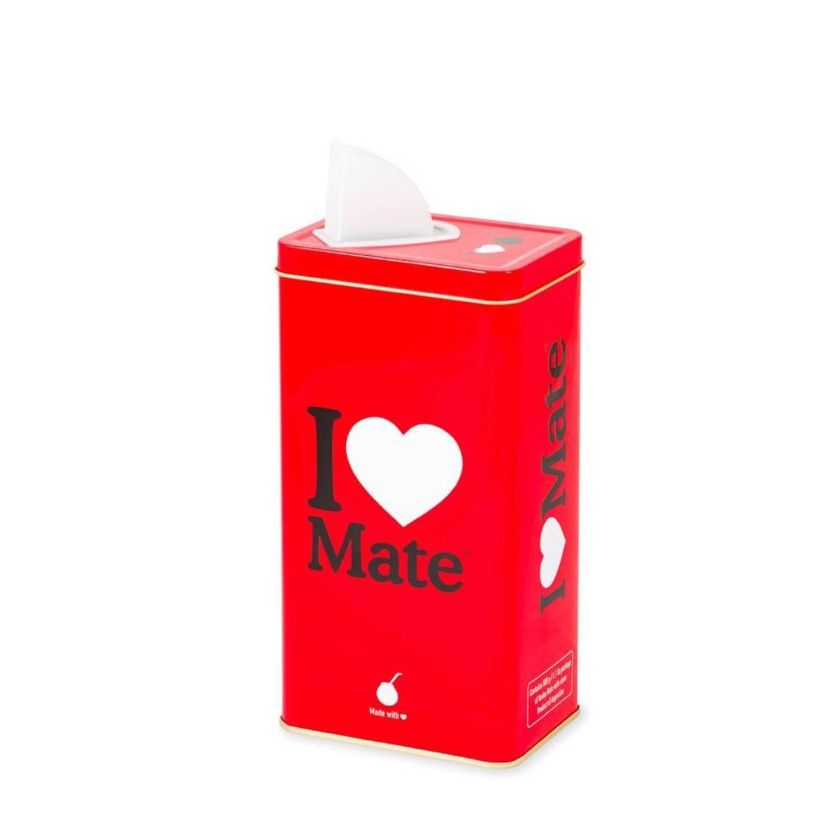 I Love Mate - Yerba Mate Metalboks med helletut 500g 