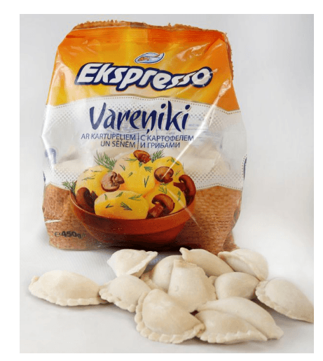 Vareniki med potet og sopp 450g