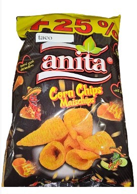 Anita Taco Aromalı Cips 80gr