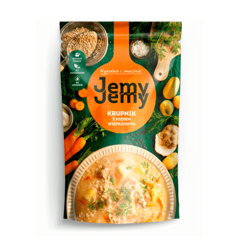 Jemy Jemy KRUPNIK z mięsem wieprzowym 450g