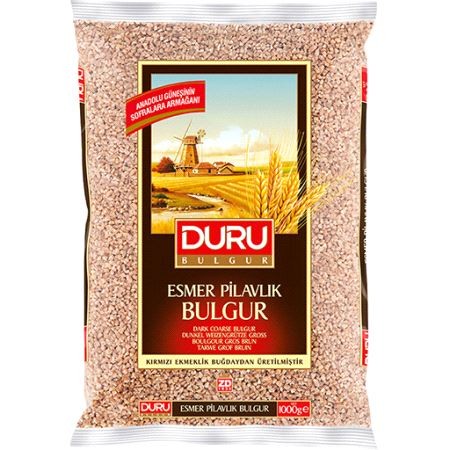 Duru Bulgur Pilavlik Esmer 1kg