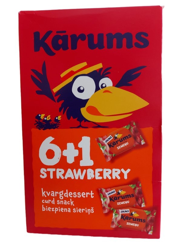 KARUMS JORDBÆR DESSERT MULTIPACK(45GX7) X8STK