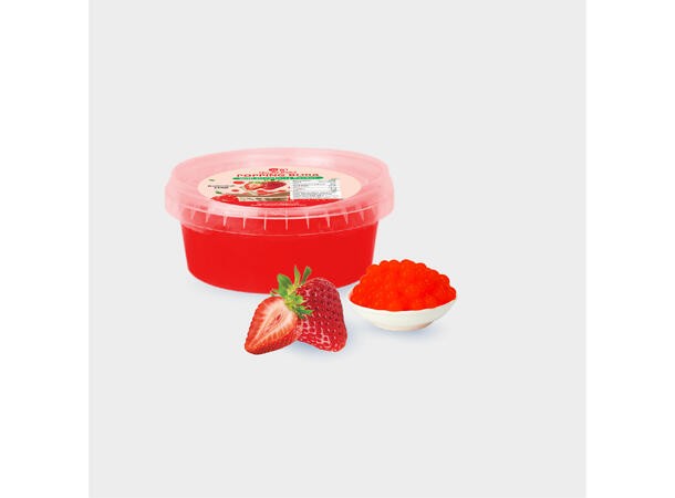 POPPING BOBA Strawberry flavour 250gr