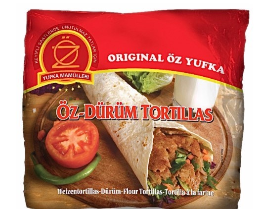 ØZ DURUM TORTILLAS 25 CM (6) X 14