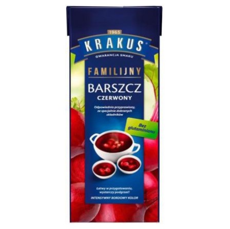 Krakus Barszcz Czerwony Rødbeter Suppe 8*1,5ltr stk