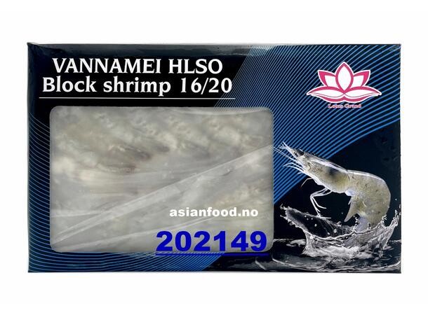 VANNAMEI HLSO Block shrimp 16/20 1.8g