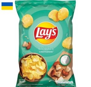 Lays Chips Søpp og rømme smak 120 g