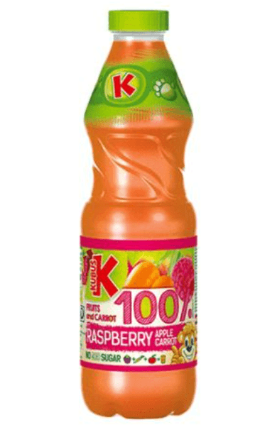 Kubus Juice 100% Raspberry-Carrot-Apple 850ml