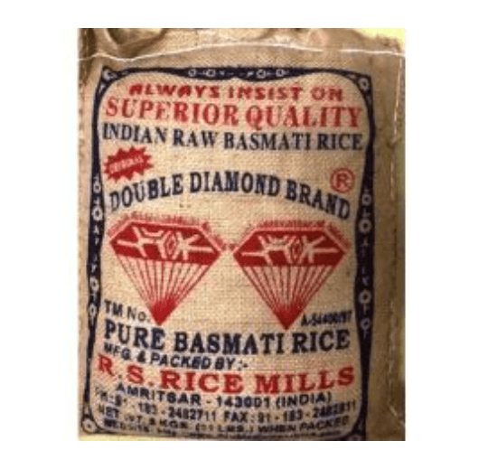 Double Diamond Indisk Basmati Ris 20kg