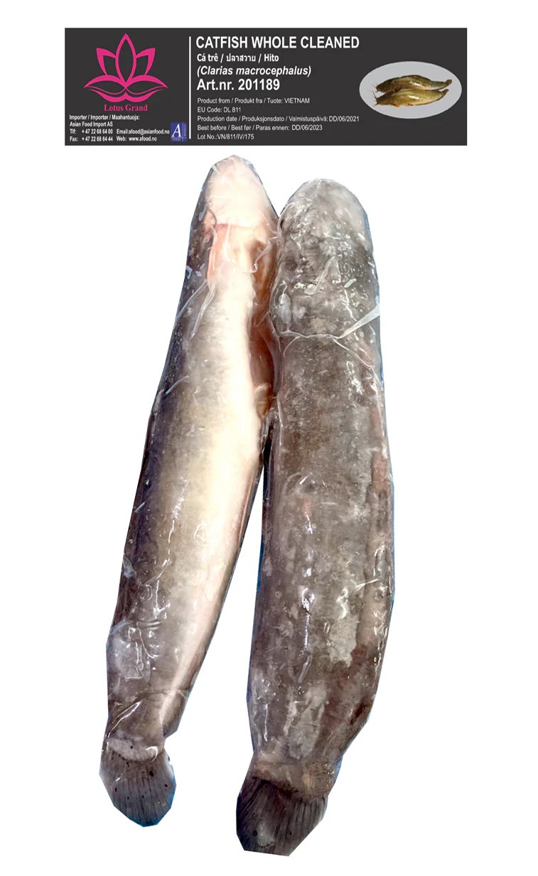 LOTUS Catfish whole cleaned 10kg