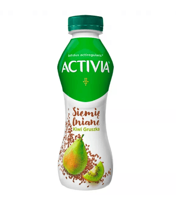 ACTIVIA İÇİLEBİLİR YOĞURT KETEN TOHUMLU KİVİ ARMUT 280G DANONE