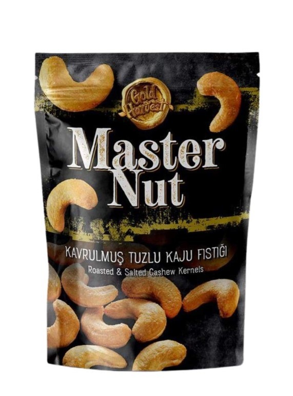 Gold Harvest Roasted & Salted Cashew Kernels 200g