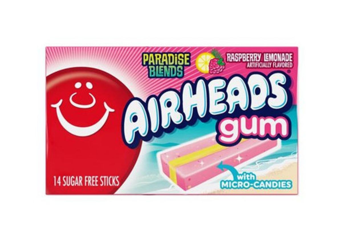 Airheads Gum Raspberry Lemonade 34g