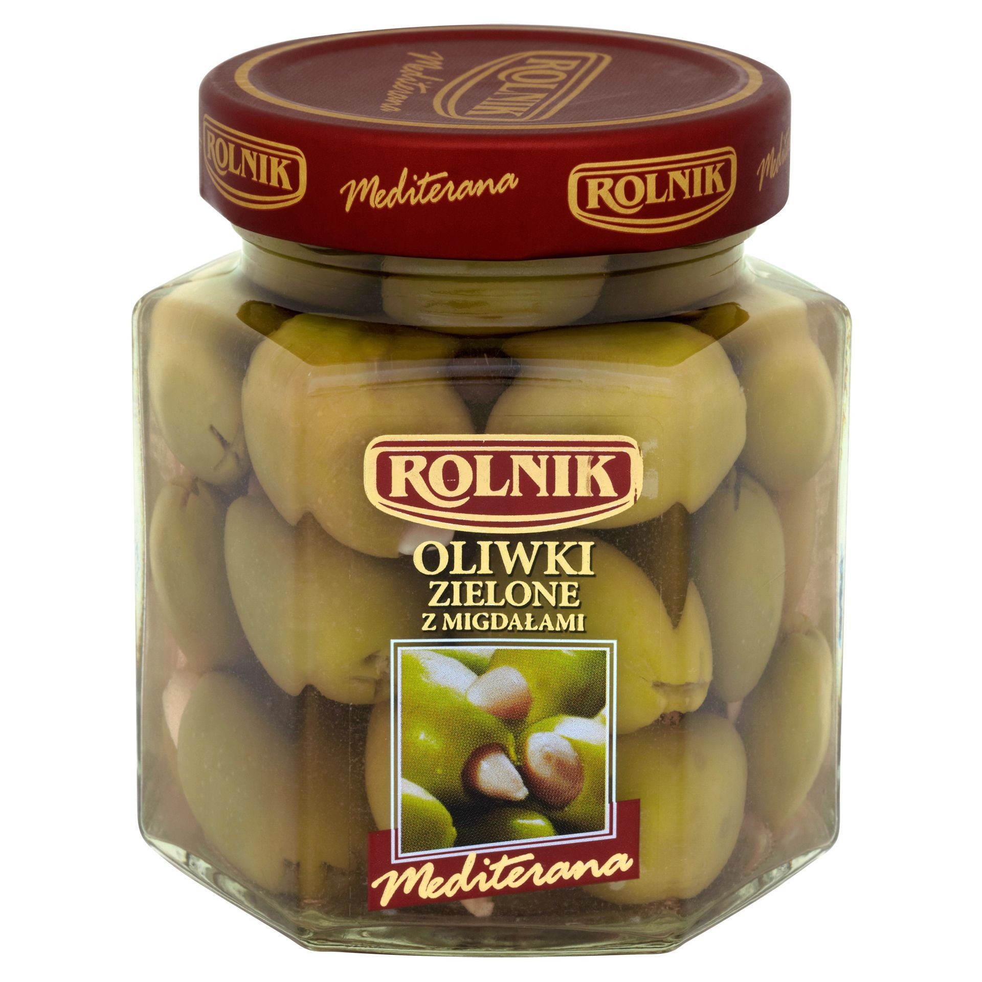 Rolnik Oliwki zielone z migdałami 314ml