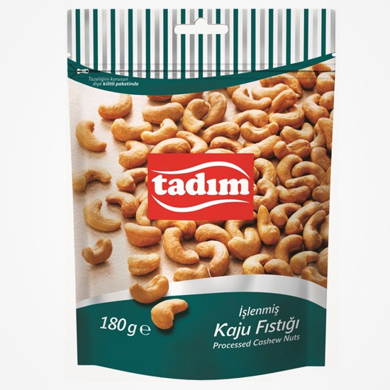 Tadım Ristede Og Saltede Cashewnøtter 180 Gr