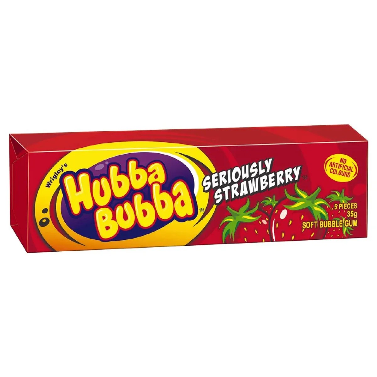 Hubba Bubba Seriously Strawberry 35g