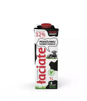 UHT LACIATE MILK 1L RED 3.2% MLEKPOL