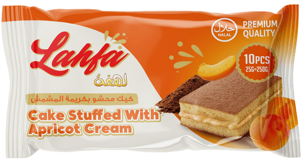 Lahfa Cake Stuffed with Apricot Cream 10 Stk