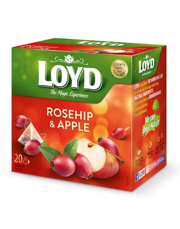 Mokate Tea Loyd Tea Rose and Apple 20*2g