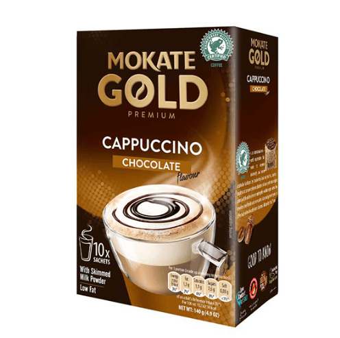 Mokate Gold Prem. Cappuccino Choco 14gr X 10