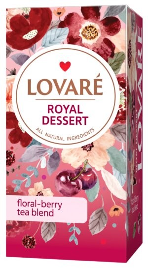 Lovare Te "Royal dessert tea" (1,5g x 24stk) - Ukraina -