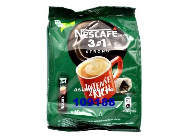 NESCAFE Srong instant coffee 3in1 Green 10 * 17 g