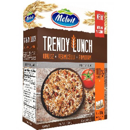 Melvit Trendy Lunch Spelt Vermice Tomat 6*4*100g stk