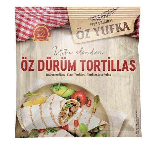 ØZ DURUM TORTILLAS 30 CM