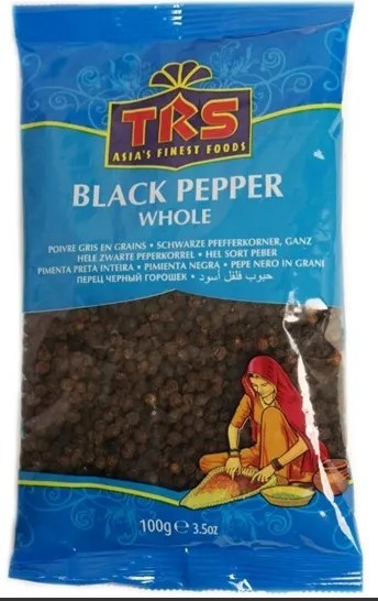 TRS Black Pepper Whole 100g