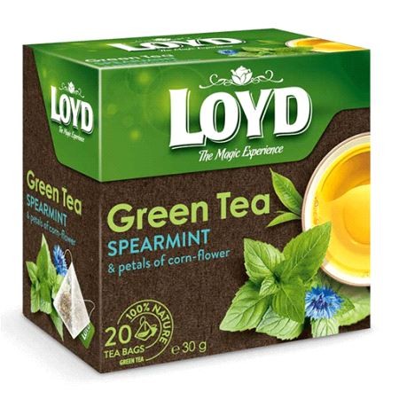 Loyd Green Tea Spearmint & Cornflower (1,5gr X 20)