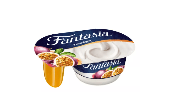 FANTASIA YOGURT WITH PASSION FRUIT 118G DANONE