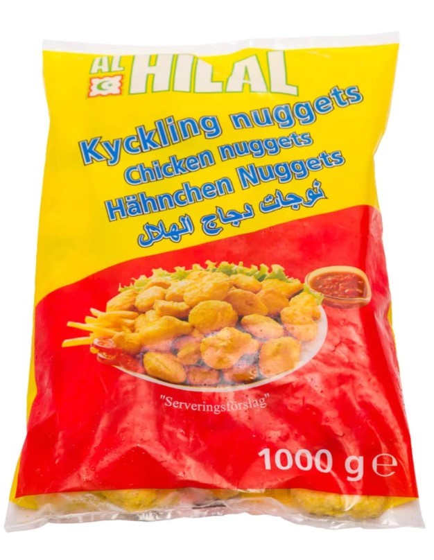 Dondurulmuş Tavuk Nuggets 1kg