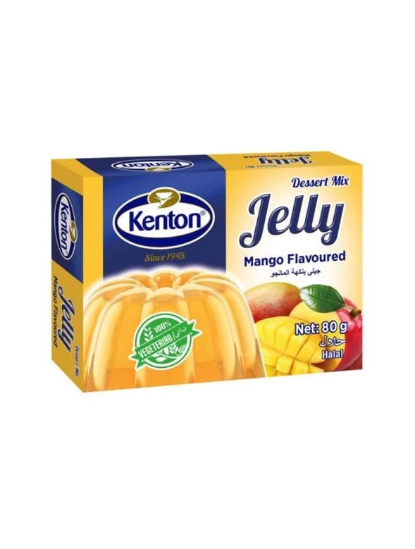 Kenton Jelly Mango Flavoured 80g