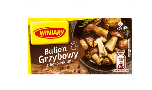 WINIARY BULION GRZYBOWY Z BOROWIKAMI KOSTKA 60G