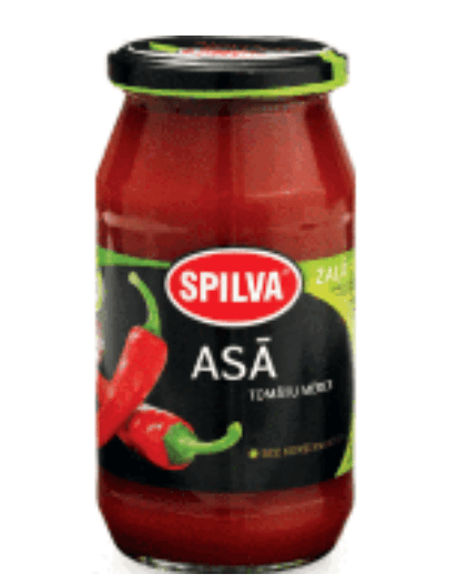 Spilva Spicy tomatsaus 510g