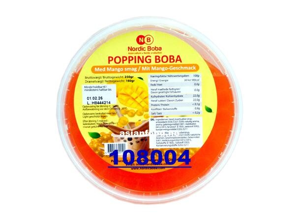 POPPING BOBA Mango flavour 250gr